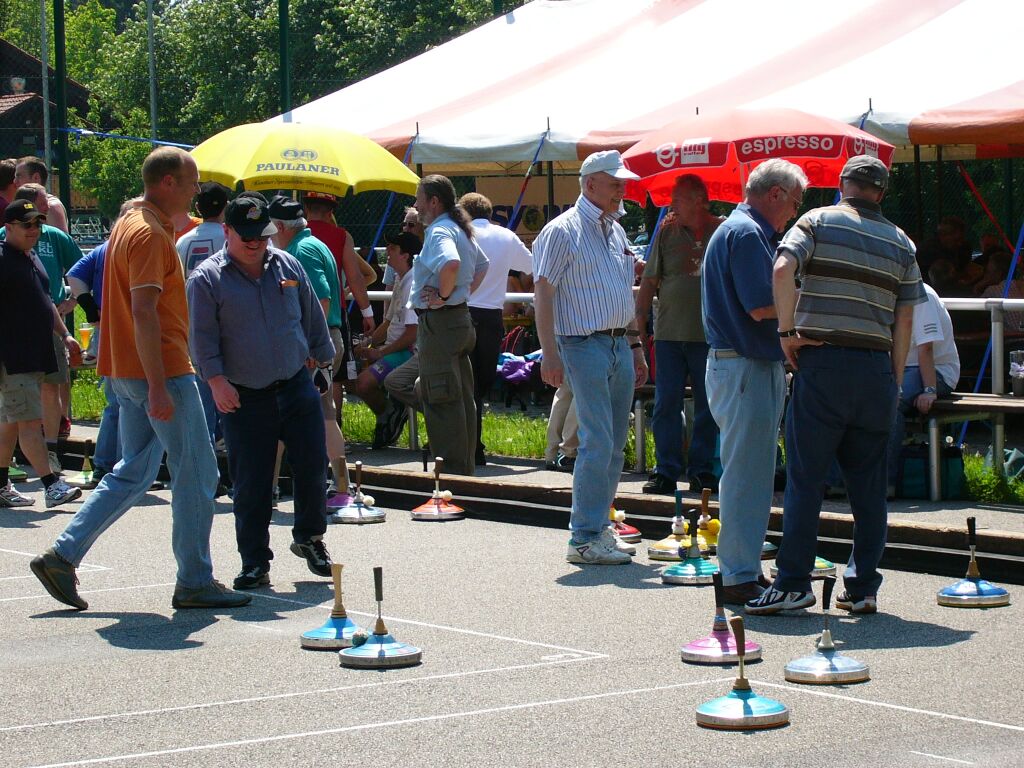Vatertagsturnier bei den SV-DJK Stockschützen 2004