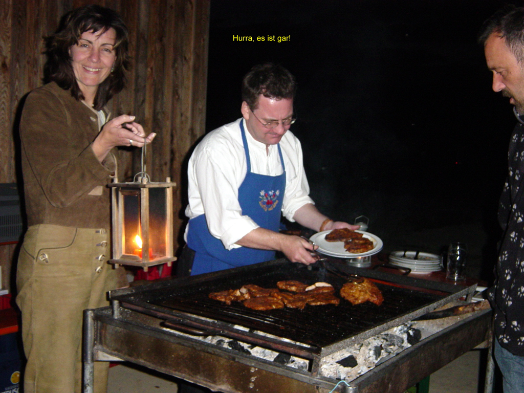 Grillfest 2004 – Die Taufkirchner Schützen feiern