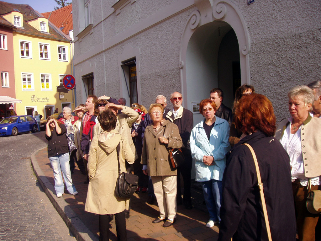 Vereinsausflug 2005 nach Landshut