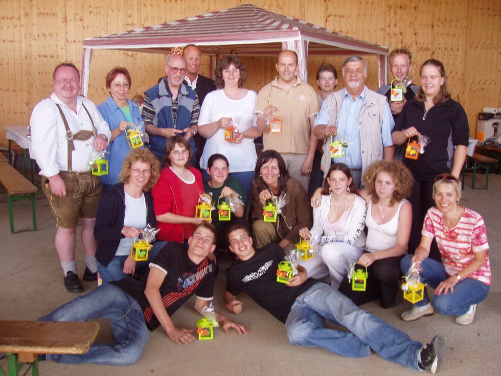 Sommerfest 2006 – Erfolgreiche Taufkirchner Schützen