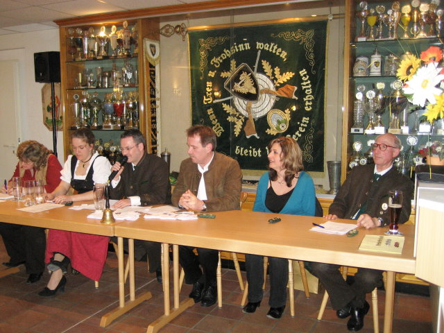 Jahreshauptversammlung mit Neuwahlen 2009