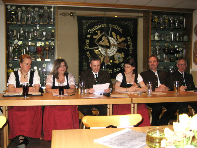 Jahreshauptversammlung 2010