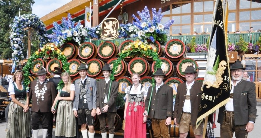 Wiesn-Einzug 2012