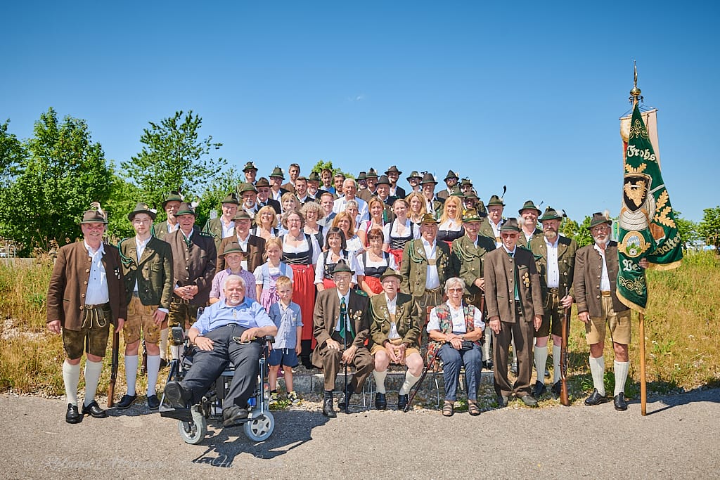 50 Jahre wieder aktiv und 40 Jahre Salutzug
