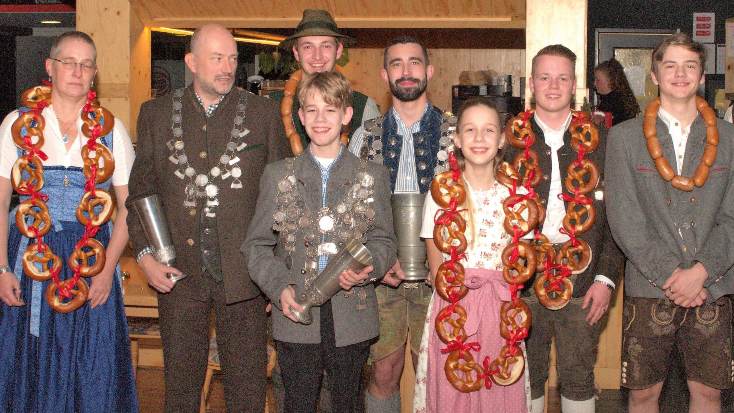 Adventsfeier mit Königsproklamation